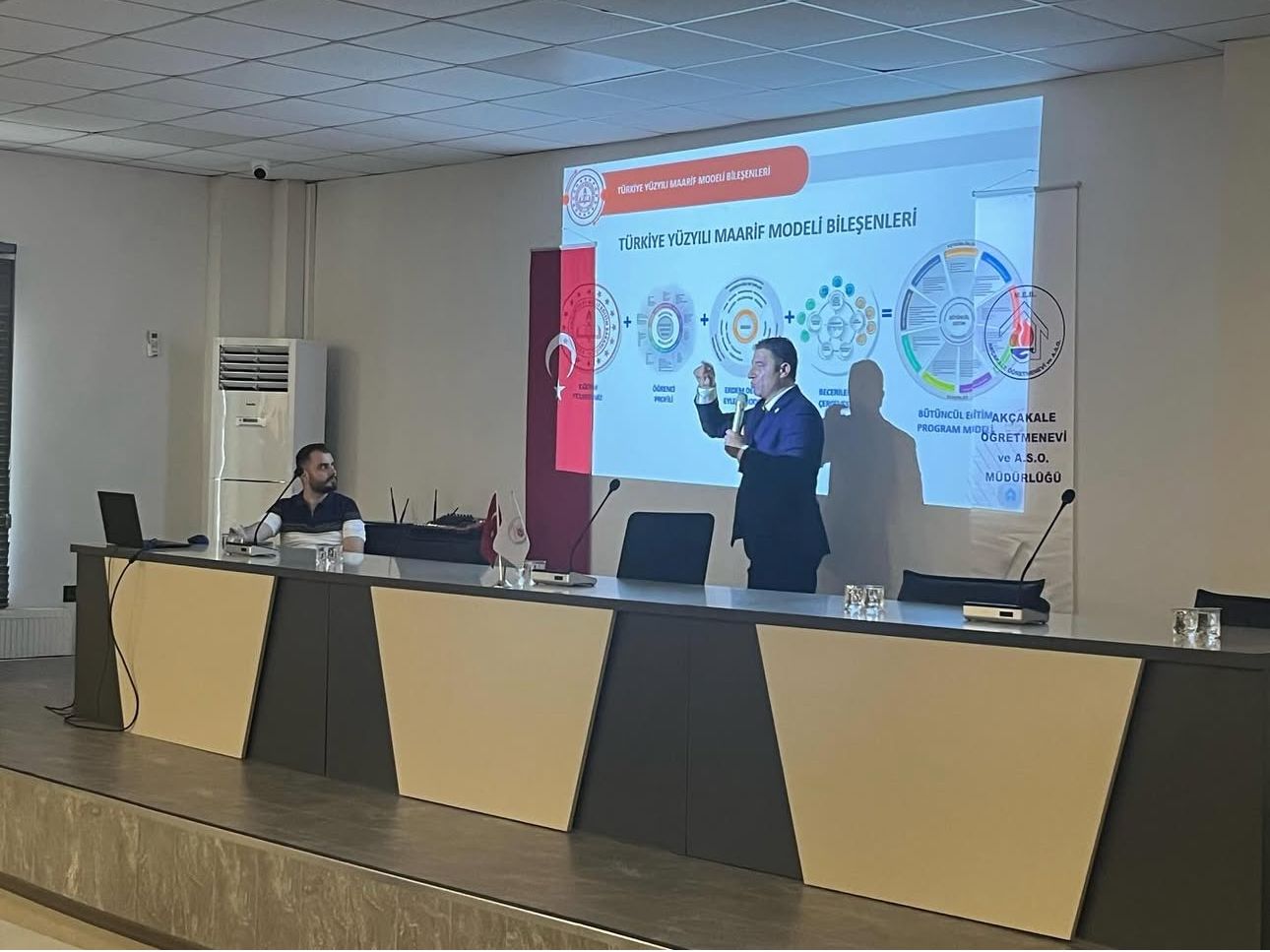 Sınıf Eğitimi Ana Bilim Dalı Başkanımız Doç. Dr. Fatih Mehmet CİĞERCİ Tarafından Öğretmenlere "Türkiye Yüzyılı Maarif Modeli" Semineri Gerçekleştirildi